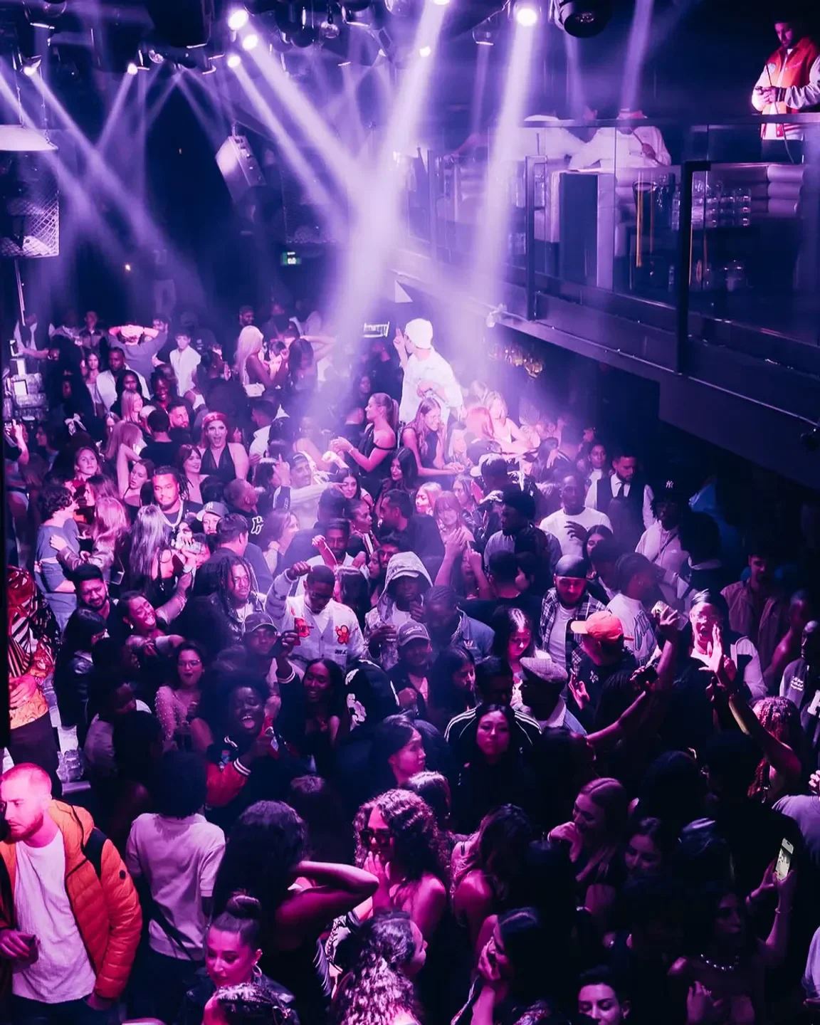 Energetic crowd at 44 Toronto nightclub, enjoying the nightlife scene in Toronto.