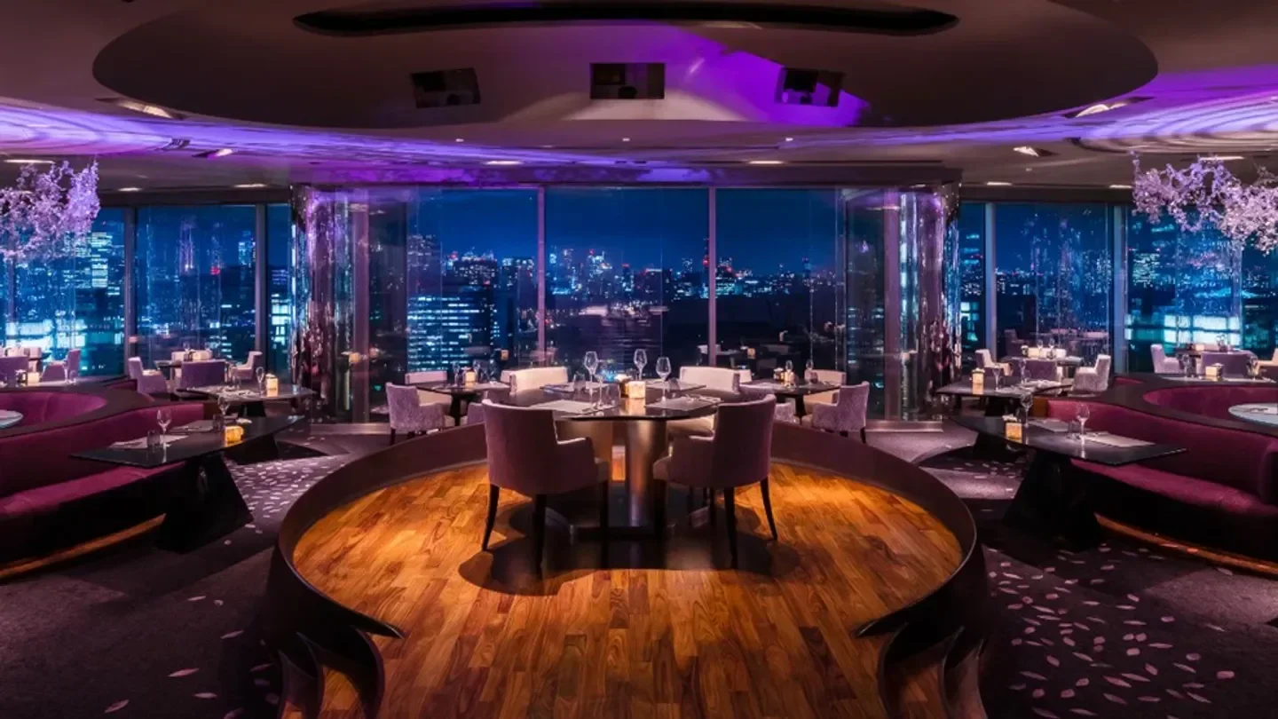 Peter restaurant in Tokyo: Fine dining with stunning city night views.
